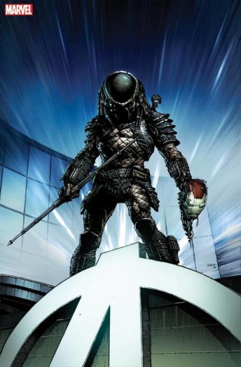 Artwork des Predator (Bild: David Finch/Marvel Studios)